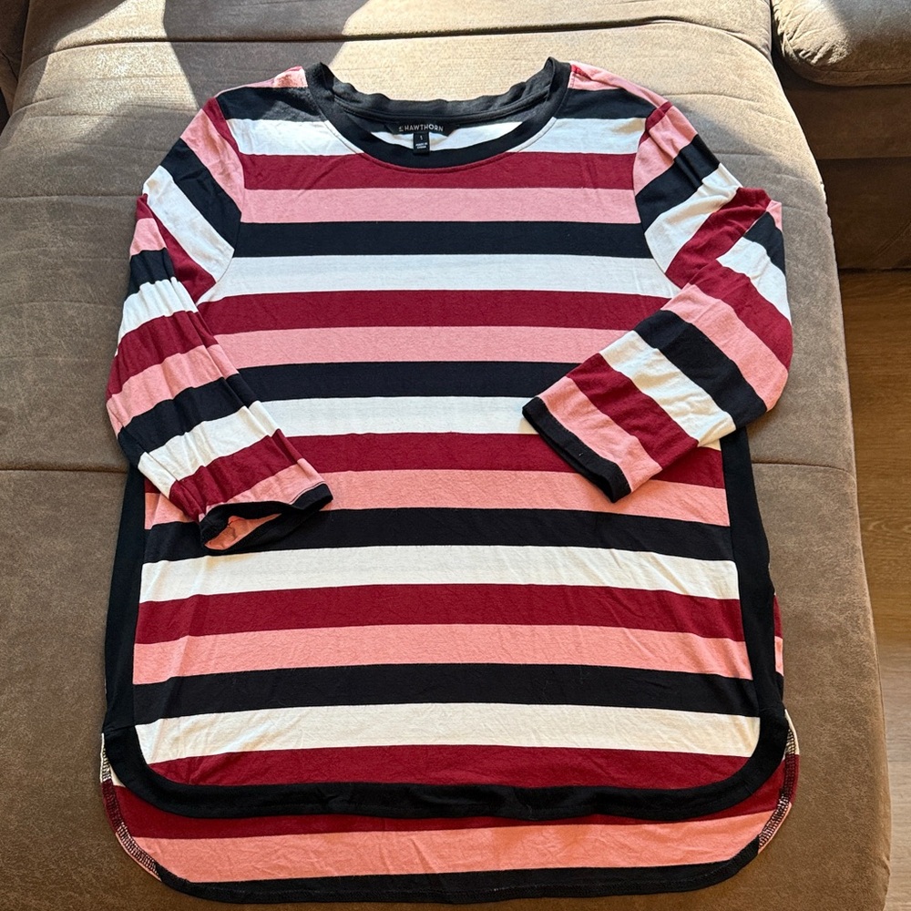 41 Hawthorn Multicolor Striped Top